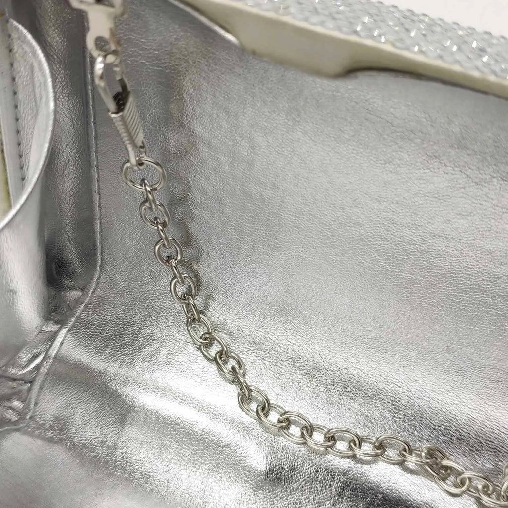 Boutique De FGG Poker Carte à Jouer Spade As Femme Cristal Pochette Sac à Main Evening Sac Vegas Strass Sac à Mains Casinos Dinner Sac