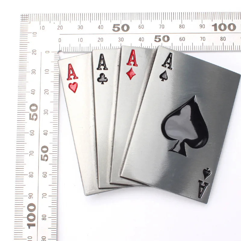 Heart Spade Club Diamond As Poker Ceinture Boucle