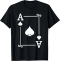 Playing Cards Costume - Ace、K、Q、J、10、9、8、7、6、5、4、3、2  Diamonds Card Poker T-Shirt Unisex Summer Streetwear Tops Camiseta
