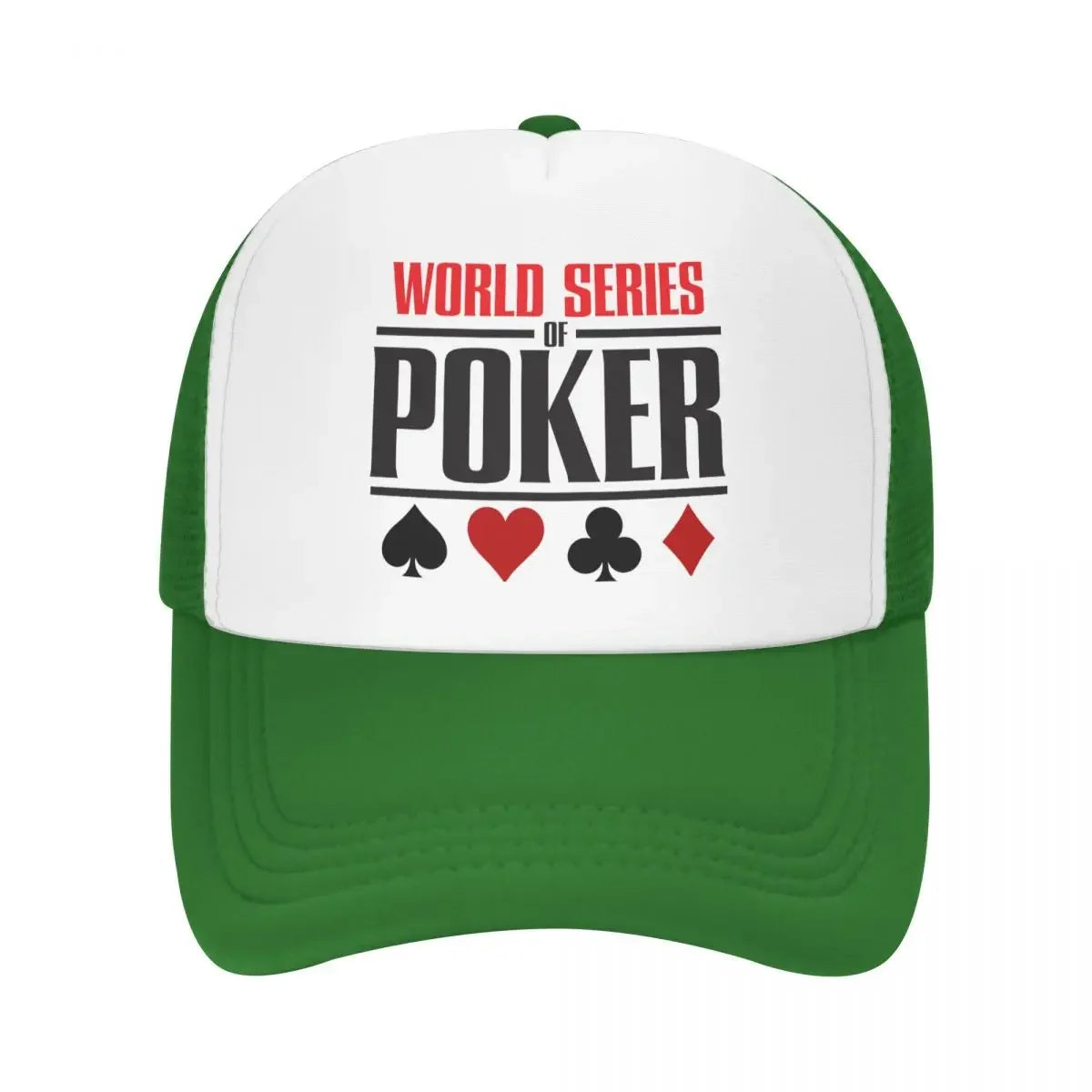 Classic World Series Of Poker Trucker Hat Women Men Personalized Adjustable Adult Card Game Baseball Cap Hip Hop Snapback Caps