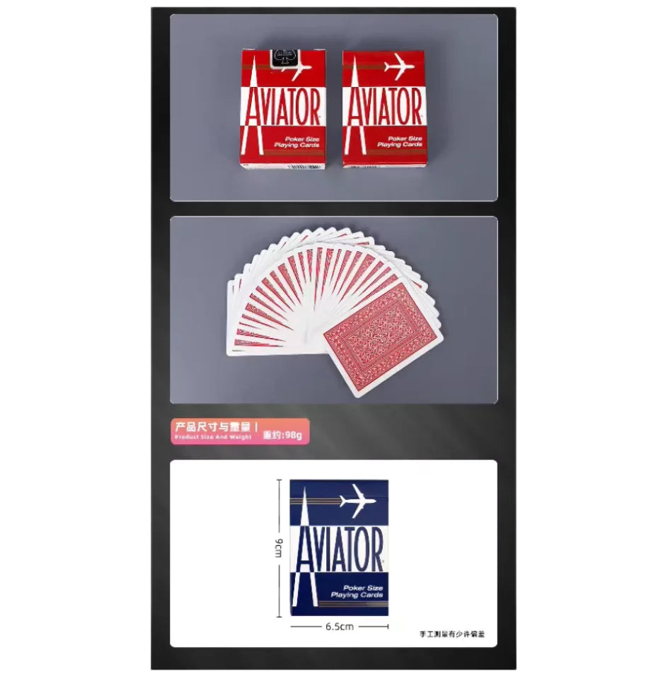 Infrared Aviator Marked Poker Cards For Infrared Glasses& Infrared Contact Lenses
