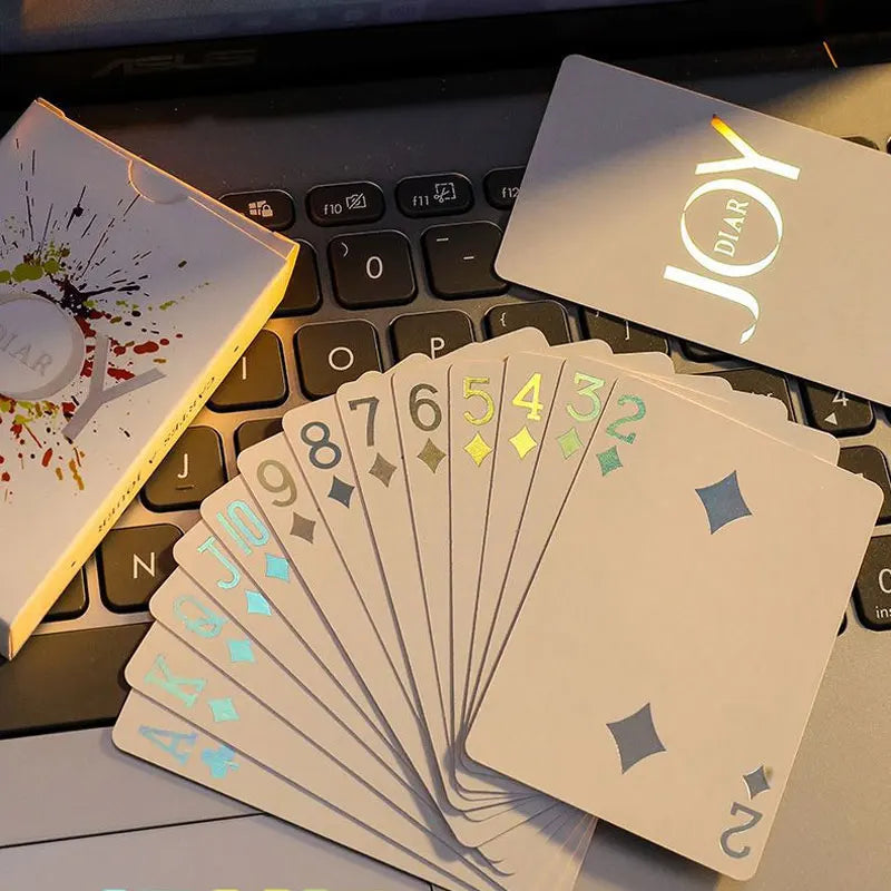 Jeu de Cartes - Lumineux Poker Cards Set Cadeau Party Activities