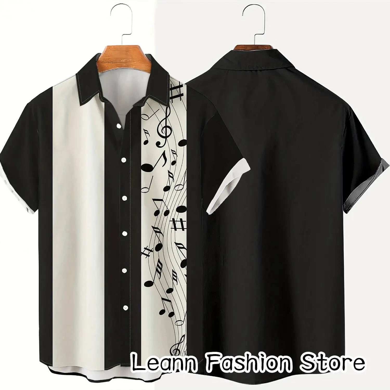 Men Summer Poker Symbol Stripe Print Shirt Casual Beach Short Sleeve Clothing Male Button Lapel Collar Shirt Fashion Leisurewear