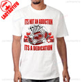 Funny Gambler Roulette Slot Poker Gambling T-Shirt Vegas Casual Fashion Loose Streetwear Man Tshirt Cotton Short Sleeve T Shirt