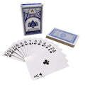 Jeu de Cartes - 54 Pièces Grey Core Paper Poker King Deck Red Blue