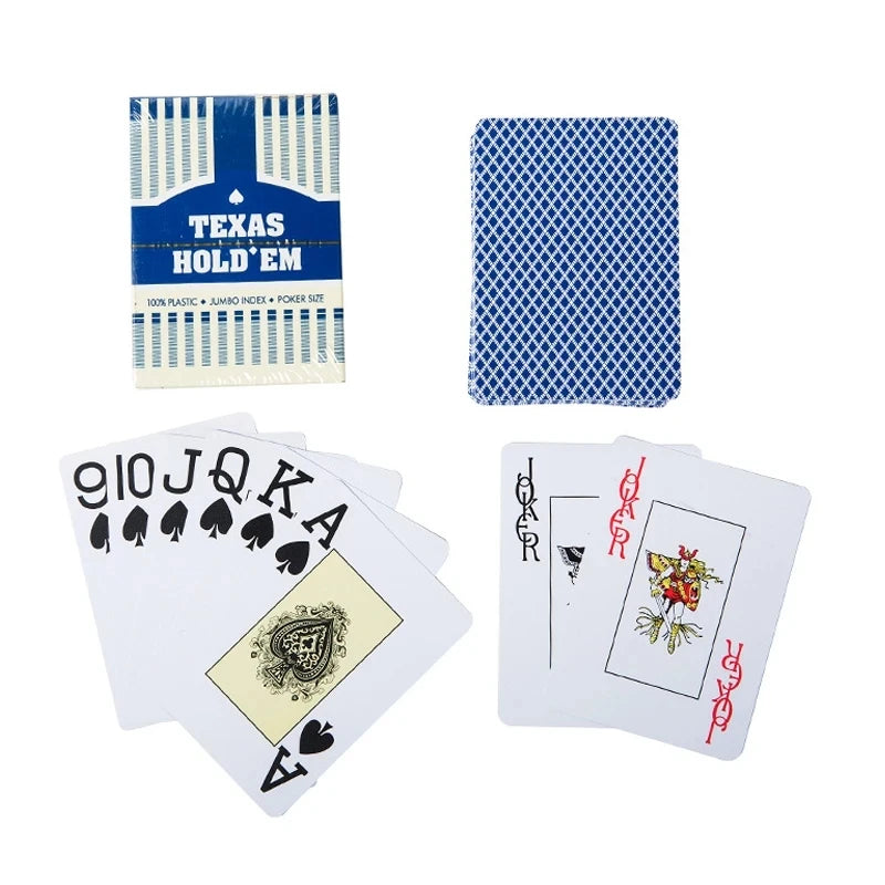 Jeu de Cartes - High Quality Plastic Poker Waterproof Playing Cards
