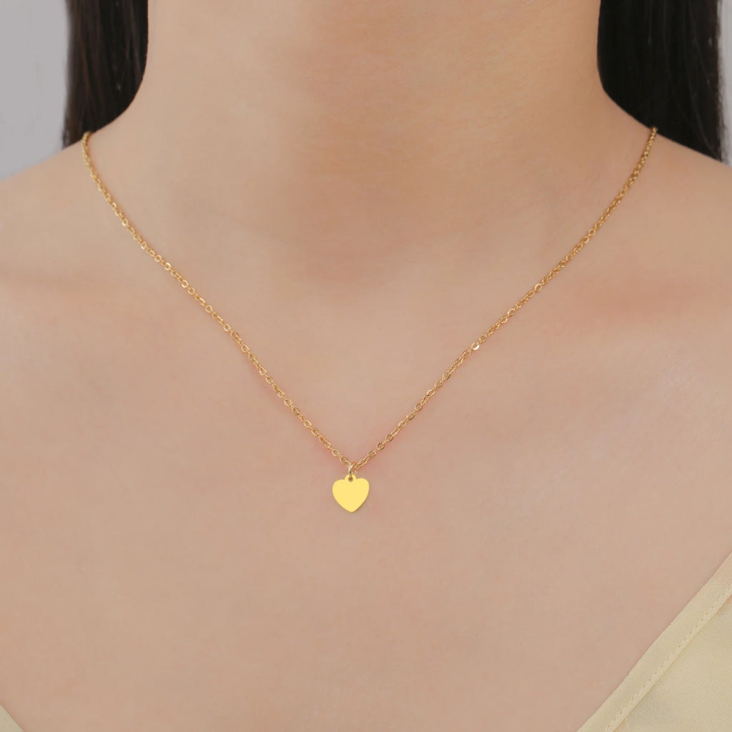 Unift Lucky Gambler Necklace for Poker Players Digger Stainless Steel Spade Ace Pendant Women Choker Neck Chain Trendy Jewelry