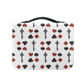 Playing Card Poker 3D Printed Pattern Bible Bags Christian Gifts Cover Bible Pack Waterproof Leather Bag Pockets Package Case