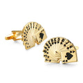 Boutons de Manchette Homme Cufflinks Cuivre - Ancre Gouvernail Poker Golf