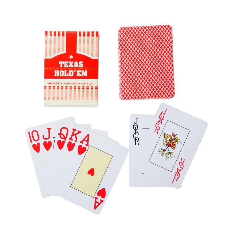 Jeu de Cartes - High Quality Plastic Poker Waterproof Playing Cards