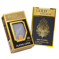 Infrared Marked Korean Gold Kingdum Plastic Playing Cards For Poker Cheating Contact Lenses（Only Cards)