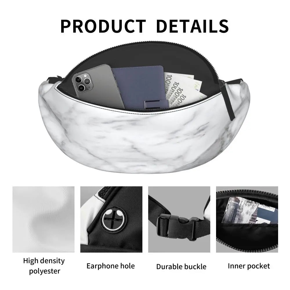 poker Cards Waist Sac Cartes à Jouer Unisexe Travel Waist Pack Picture Polyester Sac