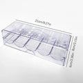 Acrylic Fine Chips Transparent Box Casino Gambling Chips Storage Case With Covers Poker Chips Box Coin Collection Holder Boxes