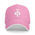 Queen Of Spades Symbol Y2K Baseball Caps Mens Adult Male Beach Sunscreen Hats Trucker Cap