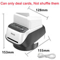 2400mAh Rechargeable Automatic Card Dealer Machine 360° Rotating Electric Poker Card Dispenser Tool For Outdoor Parties