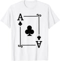 T-Shirt Cartes à Jouer Poker - Toutes Valeurs As K Q J Streetwear