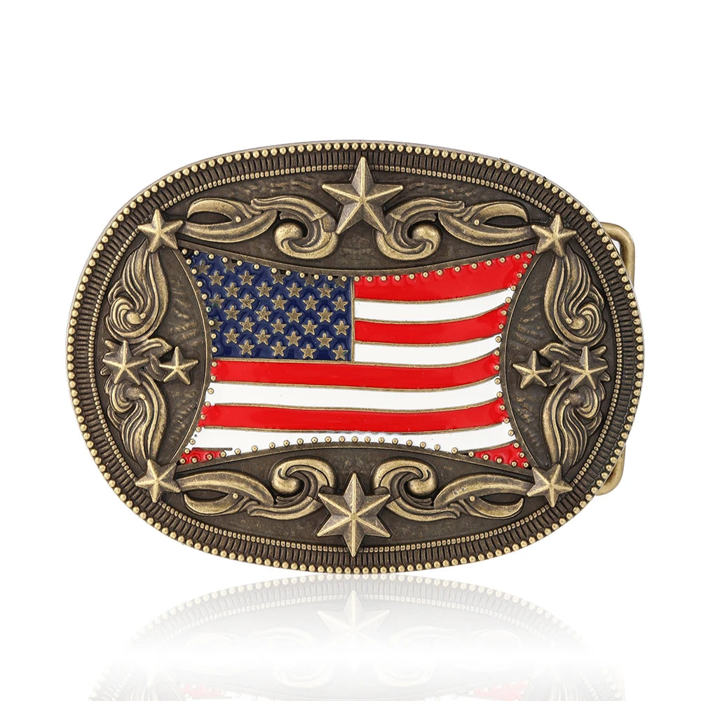 Western Ceinture Boucle pour Homme, Vintage Poker Cowboy Ceinture Boucles